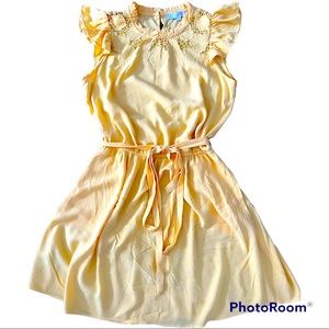 Yellow LOFT dress. Size small